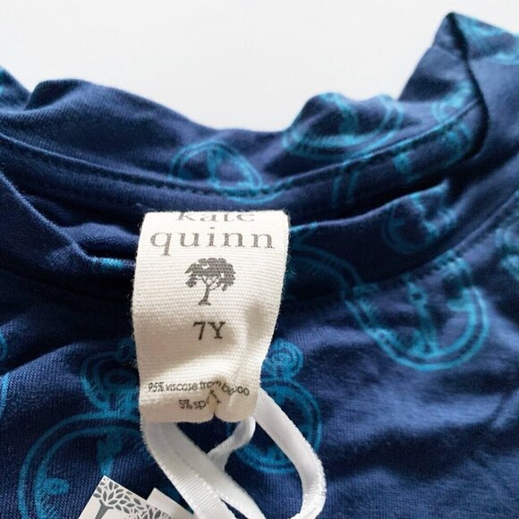 Kate Quinn kids boys Short Sleeve Tee Size 7 tears - Picture 2 of 5